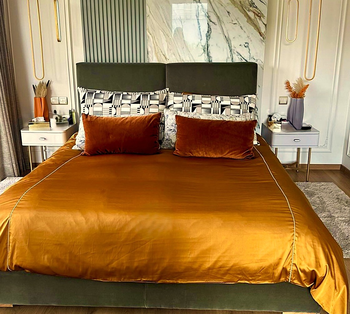 Housse de couette Soie -Lit